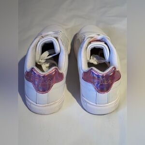 White File Tennis Shoes Sz 7.5